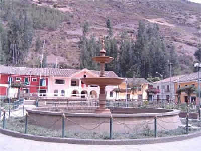 PLAZA DE ARMAS DE LA CIUDAD DE CHAVIN DE HUANTAR