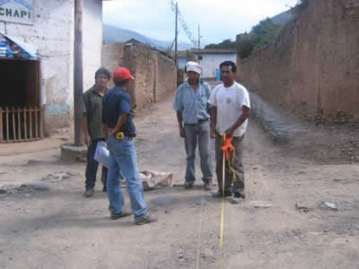 INSTALACION DE SERVICIO BASICO EN HUACAR: OBRAS DE DESAGUE 08