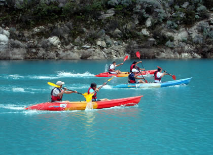 KAYAK EN LA LAGUNA PARON