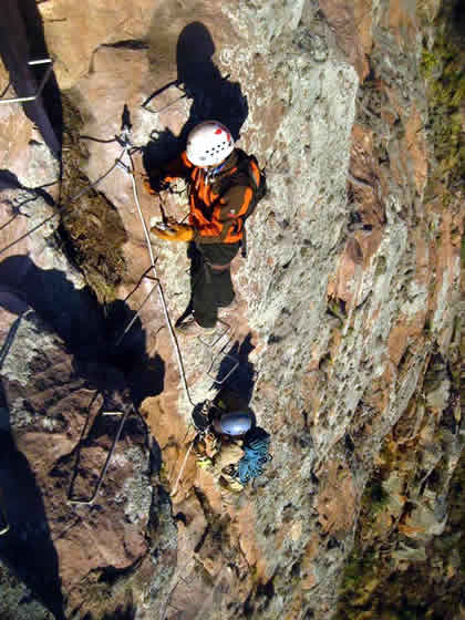 ESCALADA DEL SACRED VALLEY INKA'S VIA FERRATA 05