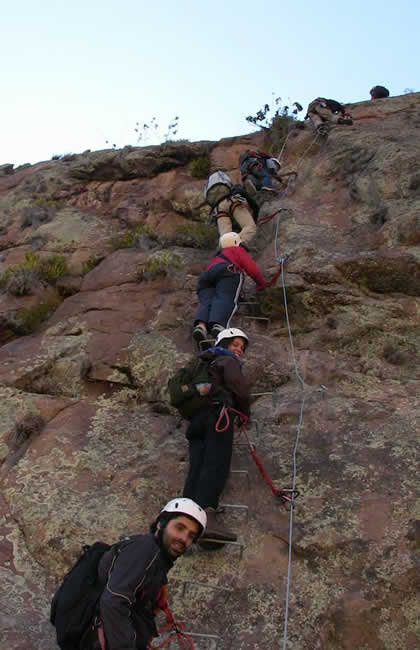 ESCALADA DEL SACRED VALLEY INKA'S VIA FERRATA 06
