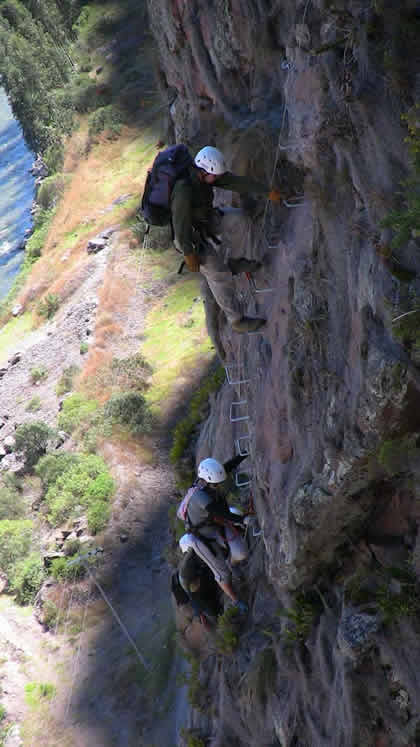 ESCALADA DEL SACRED VALLEY INKA'S VIA FERRATA 07