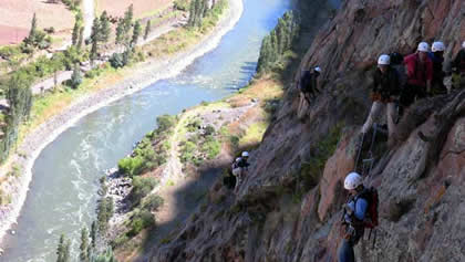 ESCALADA DEL SACRED VALLEY INKA'S VIA FERRATA 08
