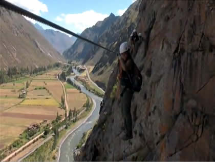 ESCALADA DEL SACRED VALLEY INKA'S VIA FERRATA 11