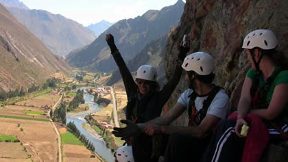 ESCALADA DEL SACRED VALLEY INKA'S VIA FERRATA 12