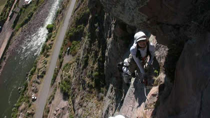 ESCALADA DEL SACRED VALLEY INKA'S VIA FERRATA 14
