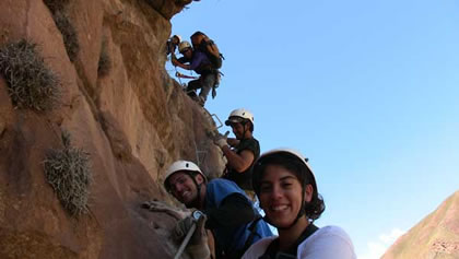 ESCALADA DEL SACRED VALLEY INKA'S VIA FERRATA 15