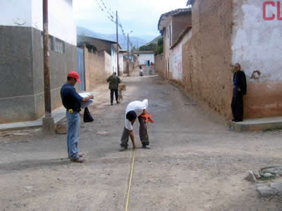 INSTALACION DE SERVICIO BASICO EN HUACAR: OBRAS DE DESAGUE 03