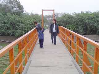 PARQUE DE LAS LEYENDAS PUENTE COLGANTE