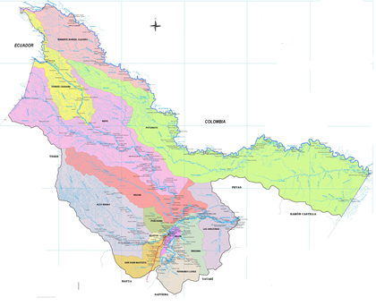 Mapa Provincia de Maynas