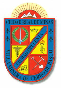 escudo del departamento de cerro de pasco